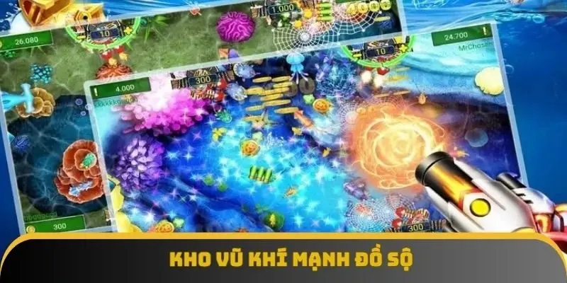 Kho vũ khí mạnh đồ sộ Kho vũ khí mạnh đồ sộ