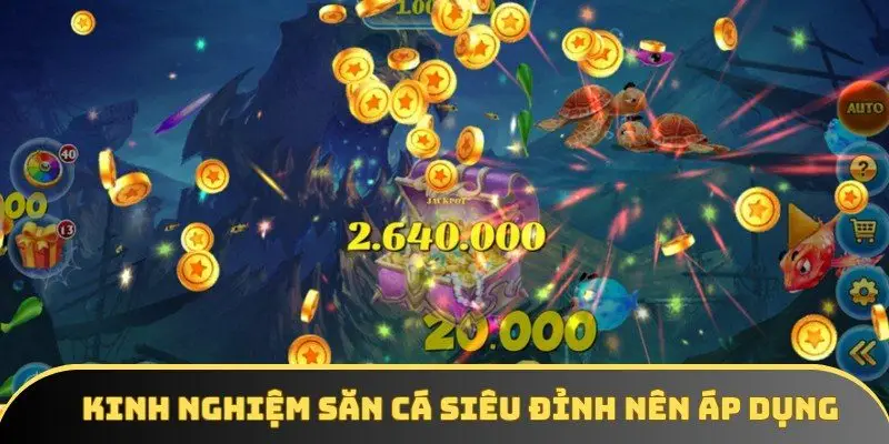 Kinh nghiệm săn cá siêu đỉnh nên áp dụng Kinh nghiệm săn cá siêu đỉnh nên áp dụng
